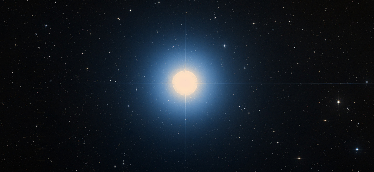 Lua oculta a estrela Spica: um espetáculo celeste na constelação de Virgem