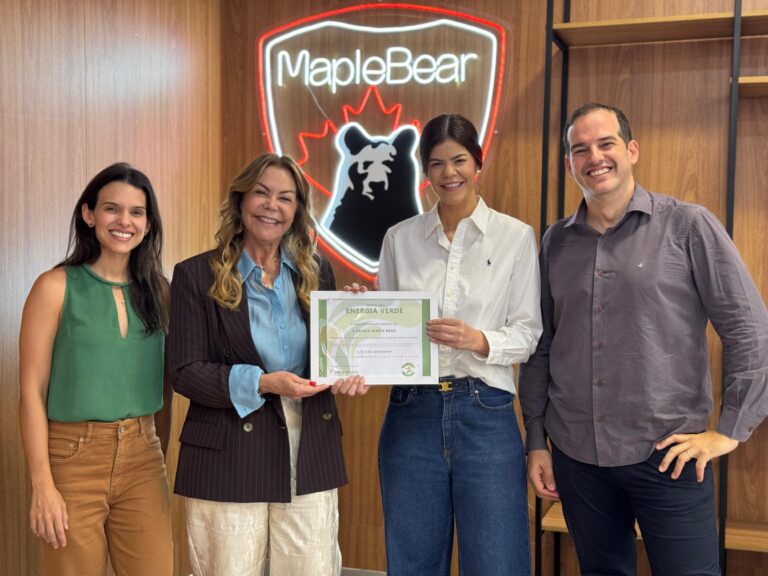 Maple Bear Goiânia inicia projeto de energia limpa e integra sustentabilidade à educação