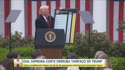 Após decisão da Suprema Corte, Trump lança nova ameaça global com aumento de tarifas