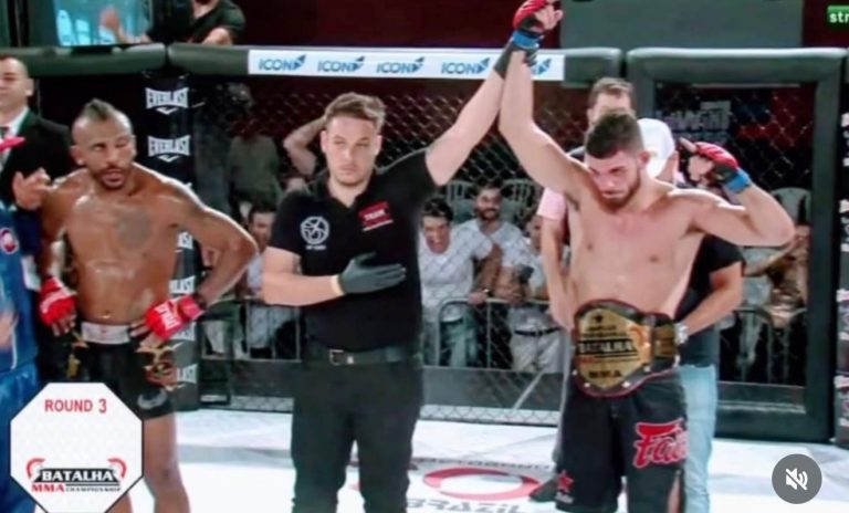 Do octógono ao julgamento técnico: Júlio César Catarino ganha destaque na arbitragem de MMA