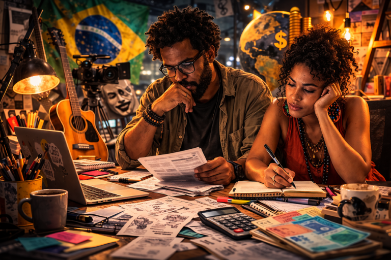 Inventando formas de explorar artistas e suas criações no mercado capitalista