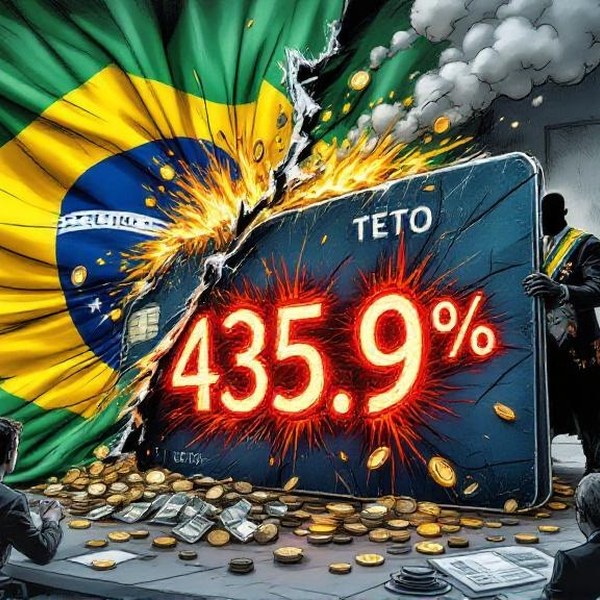 Lula orienta equipe econômica a restringir taxas de juros do rotativo para 435,9% ao ano.