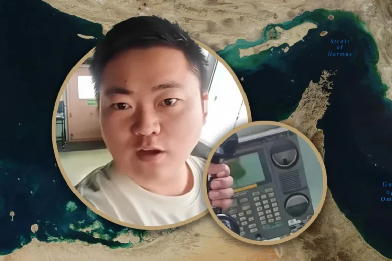 Marinheiro da China usa criatividade para conectar famílias separadas pelo Estreito de Ormuz com rádio improvisado