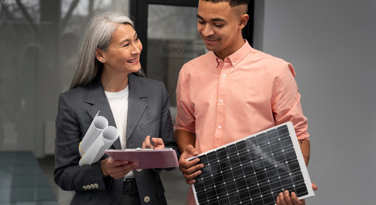 Como Funciona a Conversão de Luz Solar em Eletricidade com Painéis Solares
