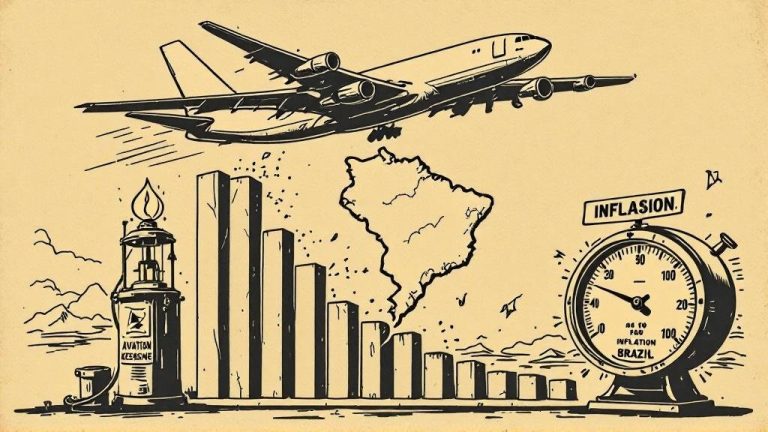 Queda de 7,5% no transporte aéreo de passageiros em fevereiro traz preocupação para inflação e setor turístico