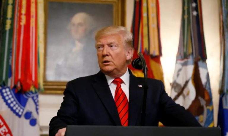 Trump afirma que o Irã enfrentará sua ruína nesta noite, como se tivesse controle sobre a nação