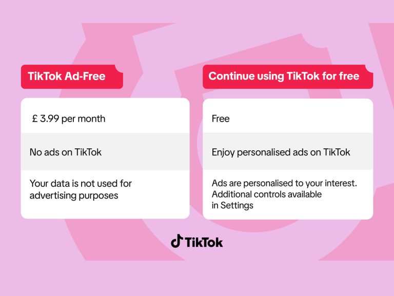 TikTok introduz plano de assinatura sem anúncios no Reino Unido, reacendendo discussões sobre privacidade e exploração musical
