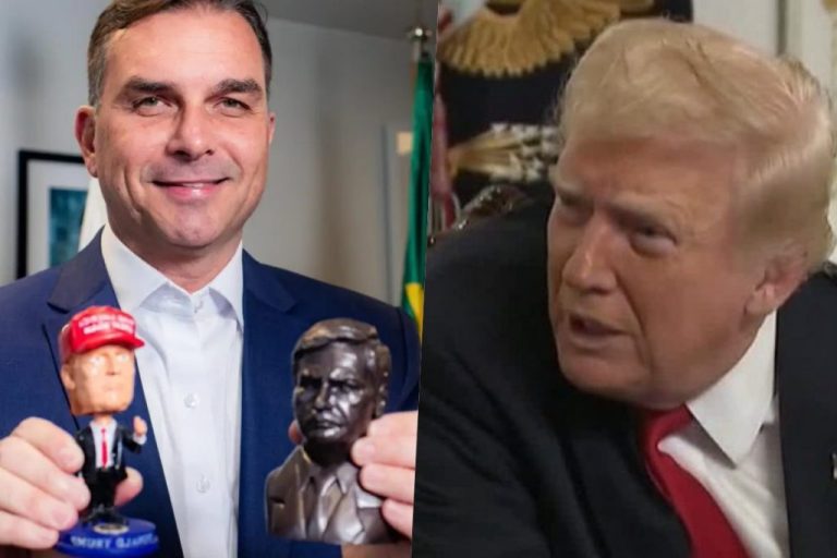 Flávio viaja aos EUA sem encontros com Trump e revela mais uma tentativa mal-sucedida de revitalizar sua candidatura