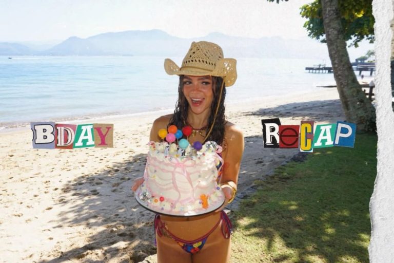 Mel Maia celebra 22 anos com uma festa inesquecível à beira-mar