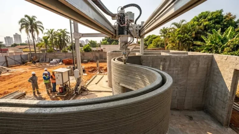 Construção do Futuro: Robôs Levantam Residências em Apenas um Dia