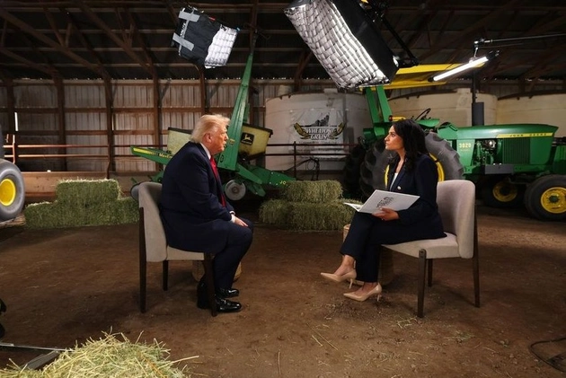 Trump provoca tumulto em entrevista, confronta repórter e deixa gravação ao ser pressionado por evidências